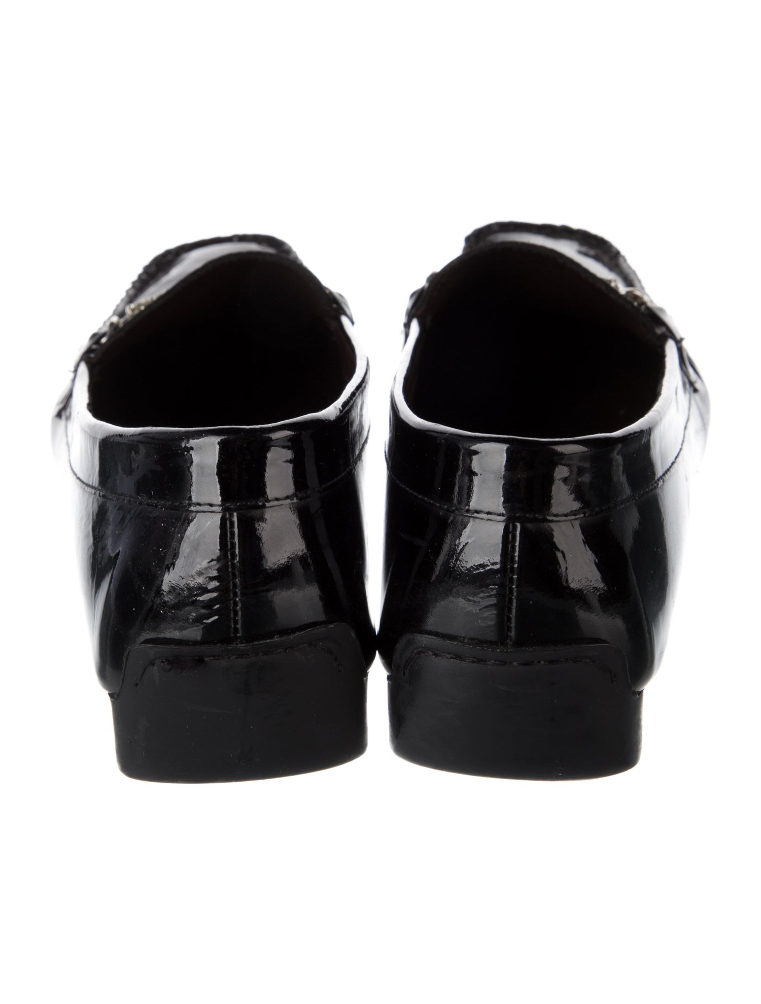 Stuart Weitzman Patent Leather Loafers